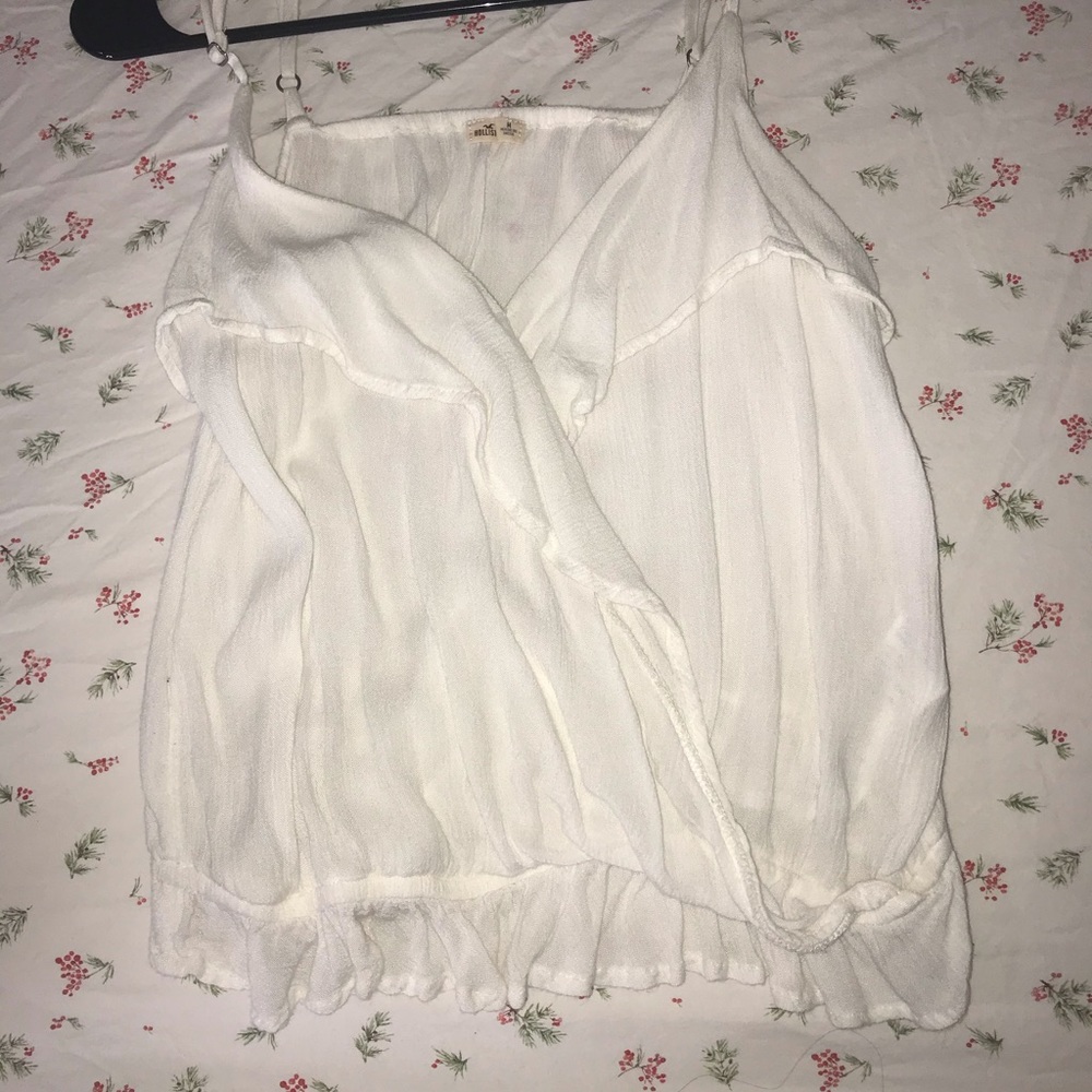 White Casual Blouse💘